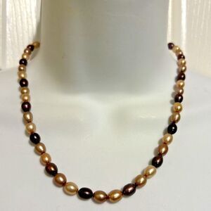 Honora Multi Colored Pearl Necklace with Pouch